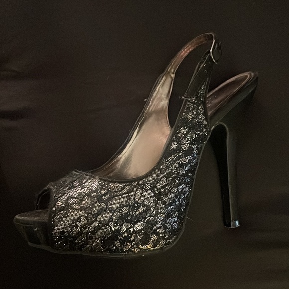 A Touch of Nina Sparkly High Heels - Picture 2 of 8